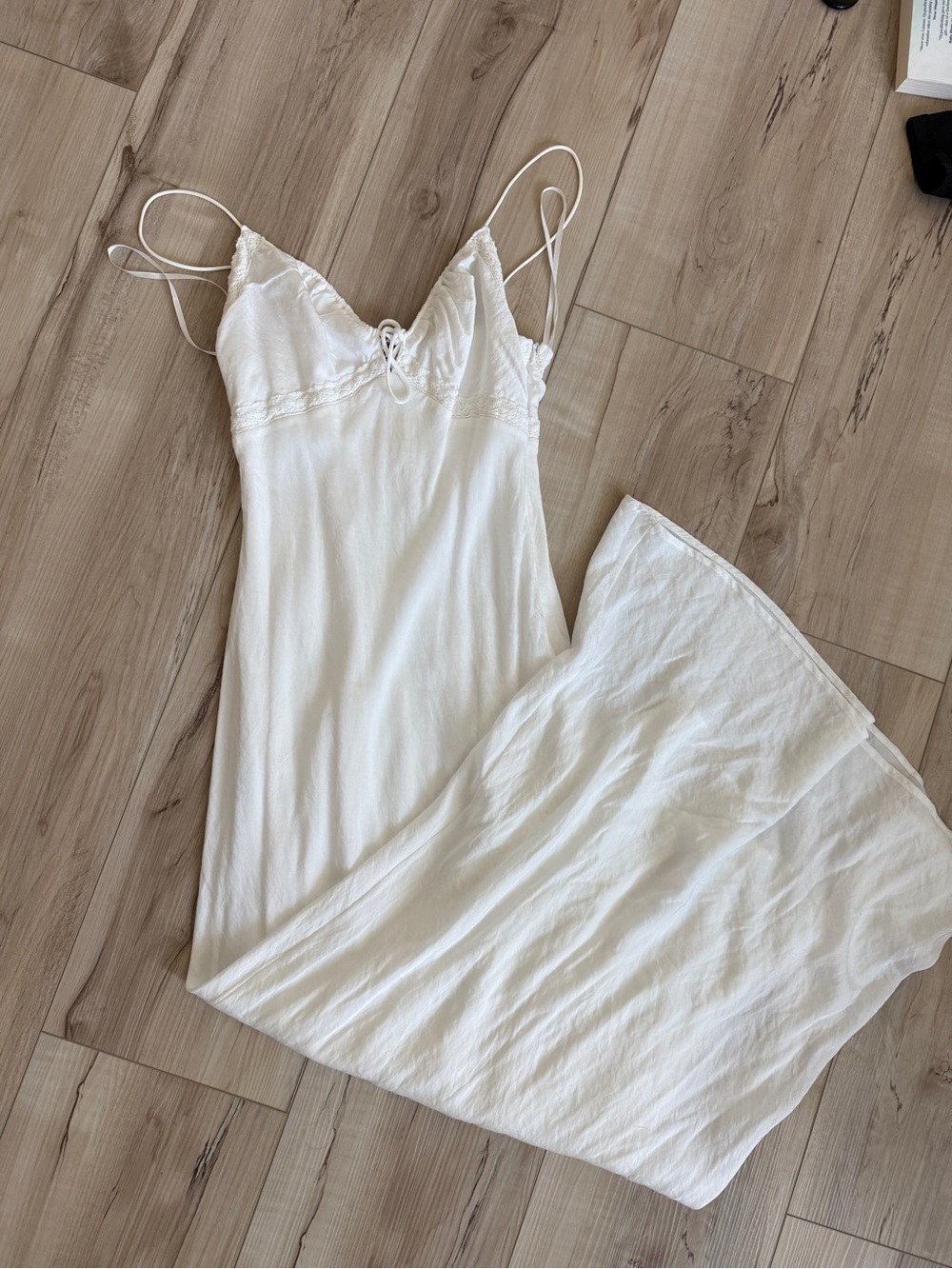 Princess Polly Lace-Trim Slip Dress
